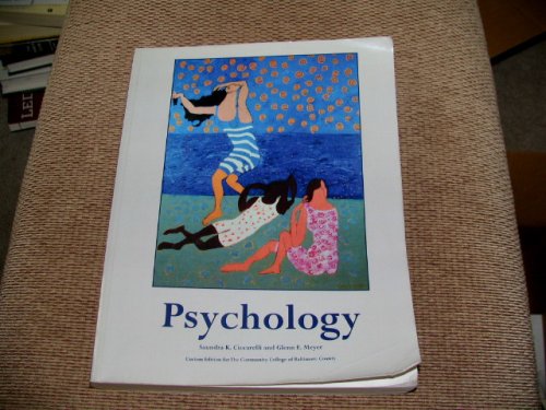 Psychology 101 (9780536294364) by Saundra K. Ciccarelli; Glenn E. Meyer