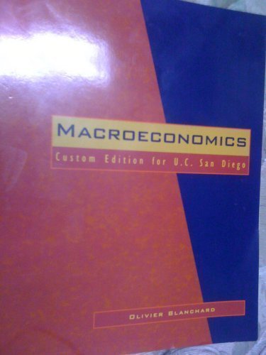 9780536294579: MACROECONOMICS (CUSTOM EDITION FOR U.C. SAN DIEGO)