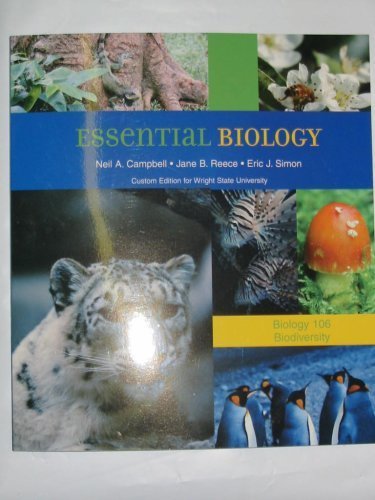 Stock image for Essential Biology with CD-ROM (Biology 106 Biodiversity) for sale by HPB-Red