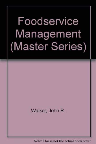 9780536307866: Foodservice Management (Master Series)