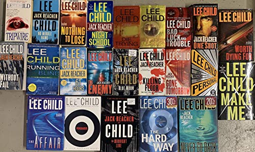 Stock image for Jack Reacher Series Complete Set (BOOKS 1-18) : 1. Killing Floor 2. Die Trying 3. Tripwire 4. Running Blind 5. Echo Burning 6. Without Fail 7. Persuader 8. The Enemy 9. One Shot 10. The Hard Way 11. Bad Luck and Trouble 12. Nothing to Lose . for sale by Front Cover Books