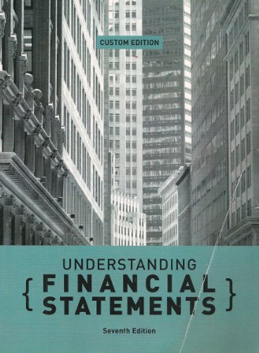 Stock image for Understanding Financial Statements: CUSTOM EDITION, 7th edition for sale by ThriftBooks-Atlanta