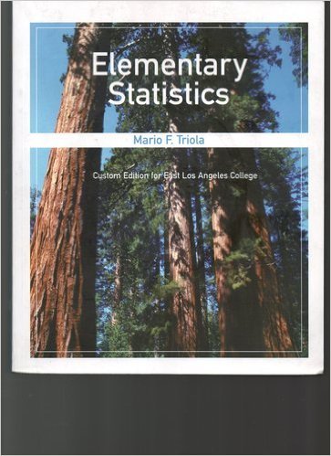 Stock image for Elementary Statistics Custom Edition for East Los Angeles College 2006 10th Edition (elementary stat for sale by ThriftBooks-Dallas