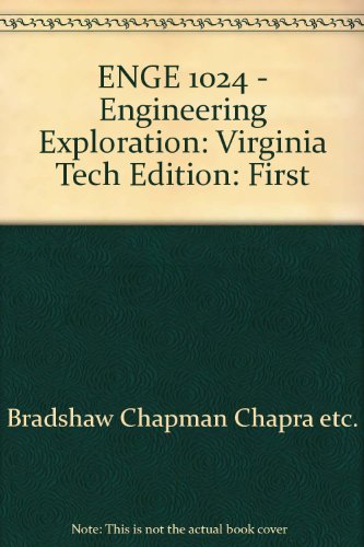 Stock image for ENGE 1024 - Engineering Exploration: Virginia Tech for sale by BookHolders