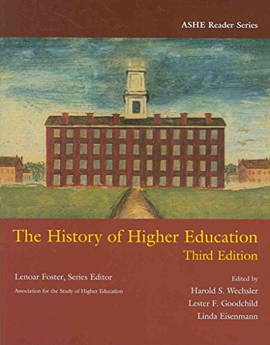 9780536443410: The History of Higher Education (Ashe Reader Series)