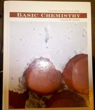 9780536447364: Basic Chemistry : Custom Edition for Mesa Community College