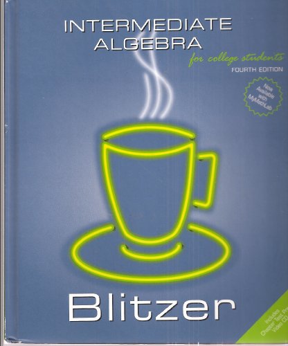 9780536455772: Intermediate Algebra for College Students, Fourth Edition