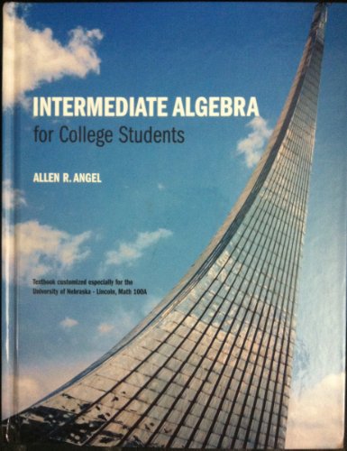 Stock image for Elementary Algebra for College Students for sale by ThriftBooks-Dallas