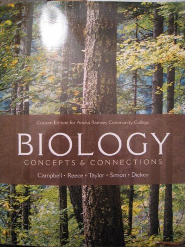 9780536499424: Biology Concepts & Connections, Custom Edition for Anoka Ramsey Community College