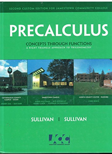 9780536507099: Precalculus: Concepts through Functions, A Right Triangle Approach to Trigonometry, Second Custom Edition for Jamestown Community College