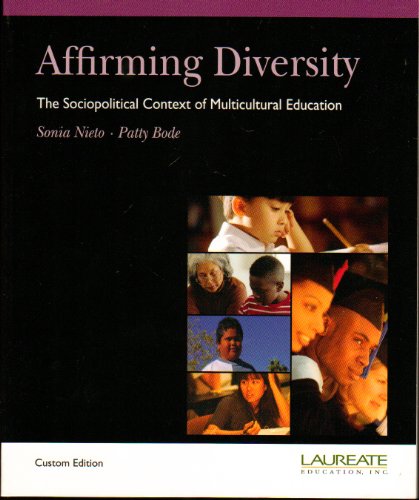 Stock image for Affirming Diversity (The Sociopolitical Context of Multicultral Education) for sale by SecondSale