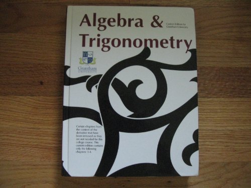 Algebra & Trigonometry - Robert Blitzer