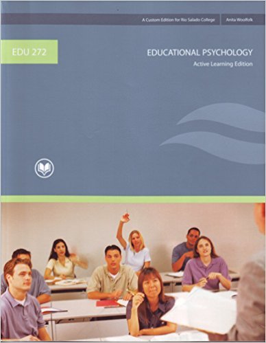 9780536533272: EDU 272 A Custom Edition for Rio Salado Salado. Taken from: Educational Psychology (MyLabSchool)10th Edition