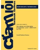 Stock image for Derivatives and Alternative Investments: Level 1 2009 (CFA Program Curriculum-Volume 6) for sale by Wonder Book