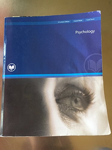Stock image for Psy 101 Psychology (Custom Edition for Rio Salado College) (9th) for sale by ThriftBooks-Dallas