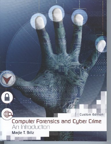 Beispielbild fr Computer Forensics and Cyber Crime an Introduction (Custom Edition) zum Verkauf von ThriftBooks-Dallas