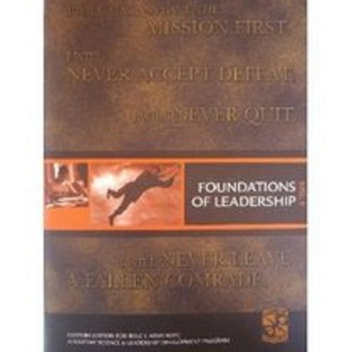 9780536563187: foundations of Leadership (a military science and leadership development program) Edition: Reprint