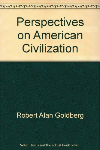 Beispielbild fr Perspectives on American civilization zum Verkauf von HPB-Red