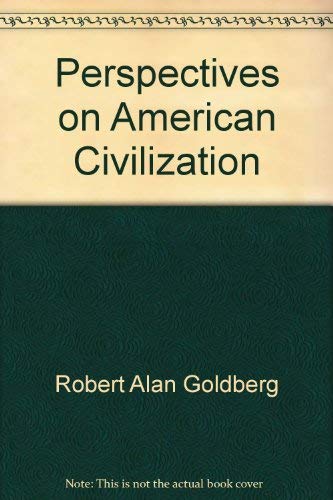Imagen de archivo de Perspectives on American civilization a la venta por HPB-Red
