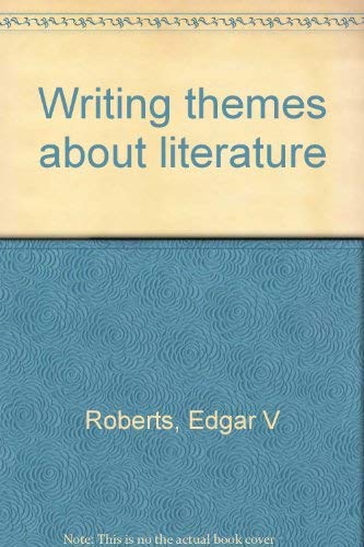 Imagen de archivo de Writing themes about literature a la venta por HPB-Red