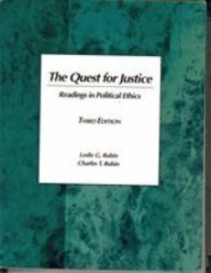 Imagen de archivo de The Quest for Justice a la venta por Mispah books