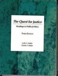 9780536581525: The Quest for Justice