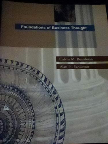 9780536587510: Foundations of business thought