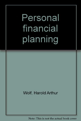 Stock image for Personal financial planning for sale by More Than Words