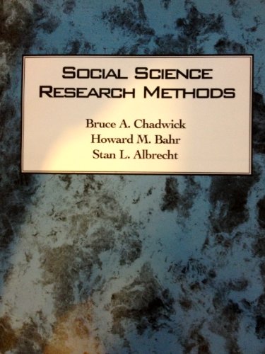 9780536591869: Social Science Research Methods