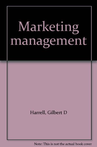 Stock image for Marketing management for sale by Bookmans
