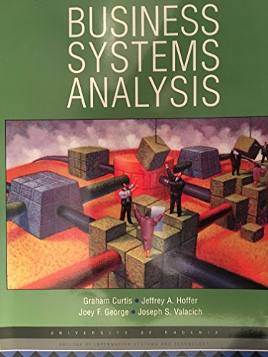 Imagen de archivo de Introduction to Business Systems Analysis a la venta por Irish Booksellers