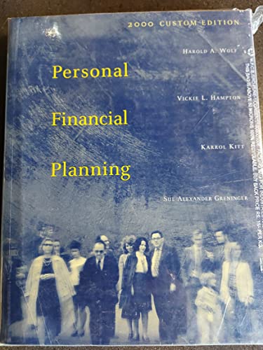 Stock image for Personal Financial Planning for sale by Hawking Books