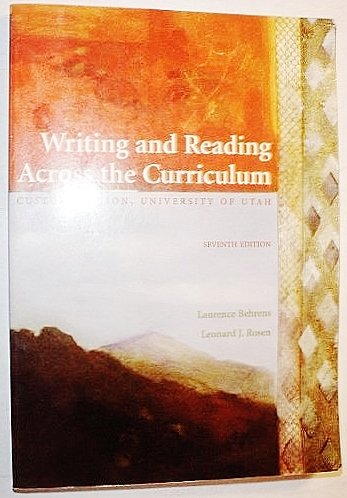 Stock image for Writing and Reading Across the Curriculum for sale by SecondSale