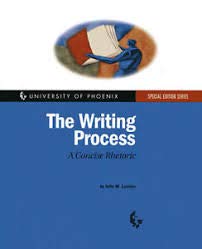 Beispielbild fr The Writing Process: A Concise Rhetoric (University of Phoenix Special Edition Series) zum Verkauf von BookHolders