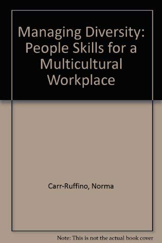 9780536637697: Managing Diversity: People Skills for a Multicultural Workplace