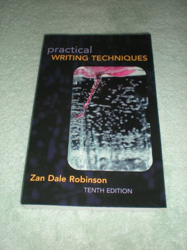 Imagen de archivo de Practical Writing Techniques Tenth Edition a la venta por SecondSale