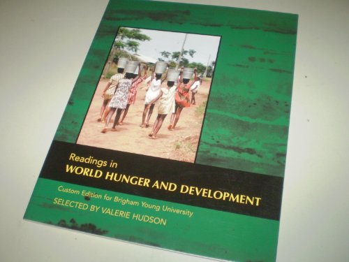 9780536670588: Readinds in World Hunger and Developments