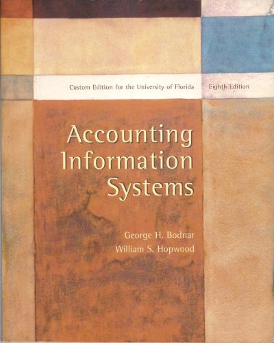 9780536670960: Accounting Information Systems