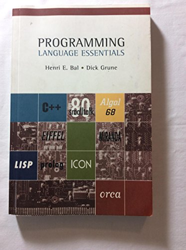 Immagine dell'editore per Programming Language Essentials venduto da ThriftBooks-Atlanta