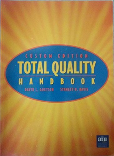 9780536675019: Custom Edition Total Quality Handbook (Custom Edition)