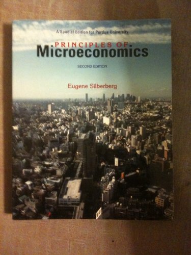 Imagen de archivo de Principles of Microeconomics a la venta por Allied Book Company Inc.