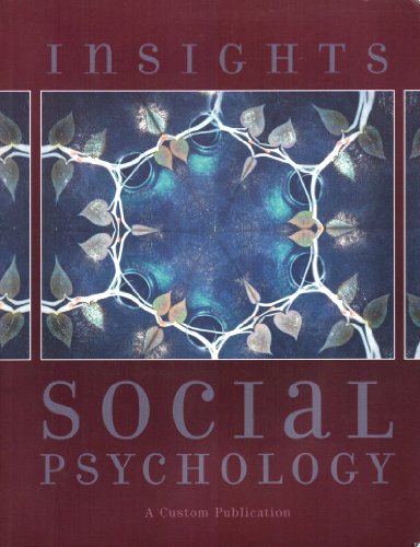 9780536678195: Insights Social Psychology