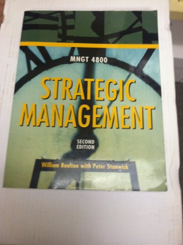 Beispielbild fr Strategic Management zum Verkauf von Better World Books