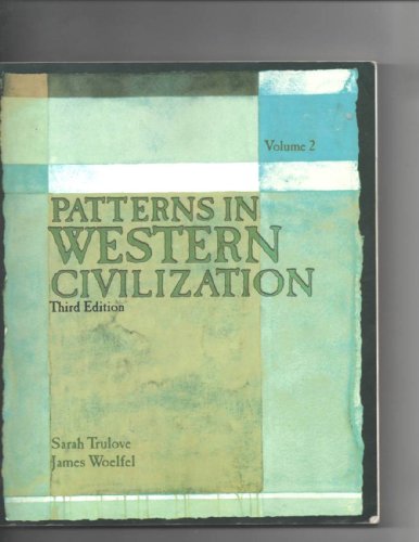 Beispielbild fr Patterns in Western Civilization (Volume 2) zum Verkauf von SecondSale