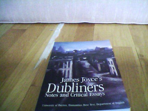 Stock image for James Joyce's Dubliners Notes and Critical Essays for sale by HPB-Red