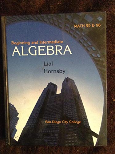 Stock image for Beginning and Intermediate Algebra for sale by HPB-Red