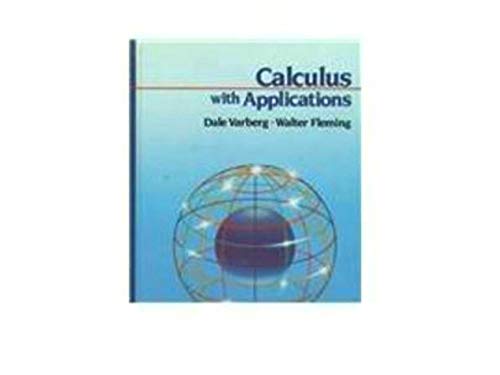 Stock image for Calculus with Applications for sale by Starx Products