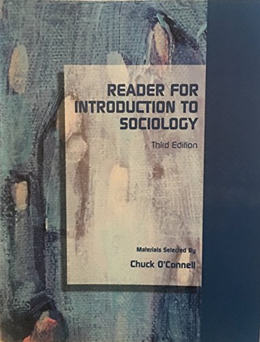 9780536706980: Reader For Introduction to Sociology