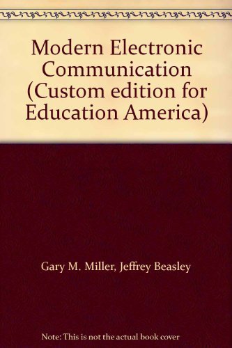 9780536707314: Modern Electronic Communication (Custom edition for Education America)