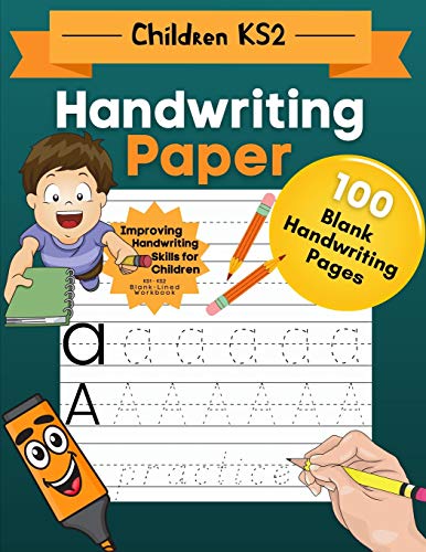 9780536720443: Handwriting Paper for Children KS2: English Handwriting Reception. Home Learning Activity Book to Improving Handwriting for Children KS2. (Learning Handwriting Books)